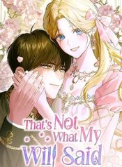 Read manhwa That’s Not What My Will Said – ManhuaTop